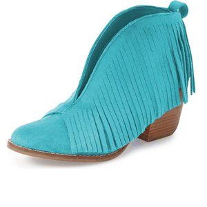 YDN Round Toe Ankle High Boots